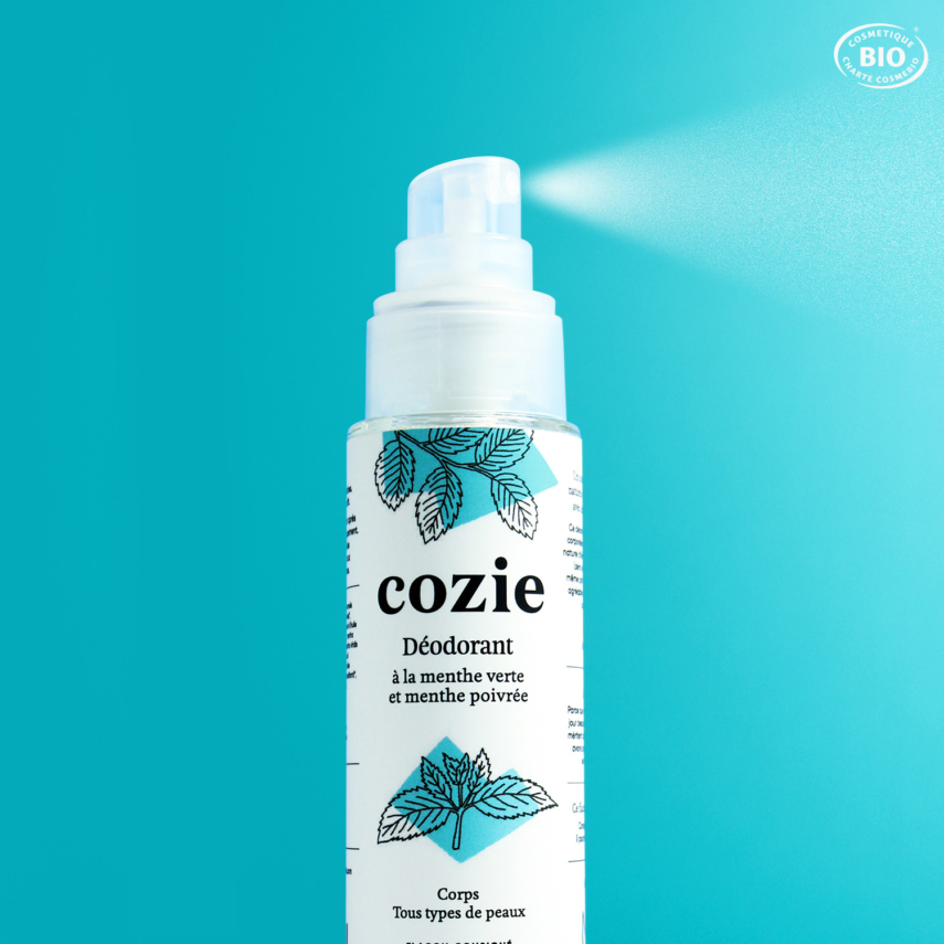 Déo Cozie Bio à la menthe verte et menthe poivrée